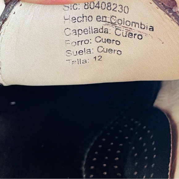 Beckett Simonon Men 12 D Brown Kent Wingtip Brogue Oxford Dress Shoes Longwing - Picture 12 of 12